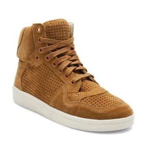 Matisse Girl Crush Leather High Top Sneaker in Fawn Women’s Size 6 1/2